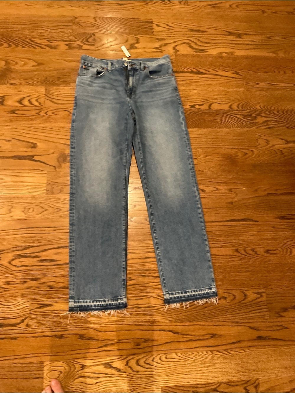 NWT Madewell The Rail Straight Jean in Reston Wash - Size 28 (Style NR508